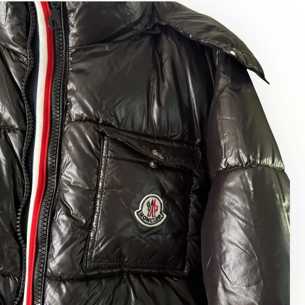 Moncler Montbeliard Giubbotto Puffer Coat black size Medium Unisex - Picture 6 of 16